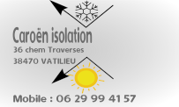 Caroën Isolation Vatilieu